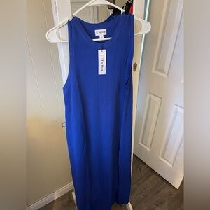 The Drop Vibrant Blue Midi Dress